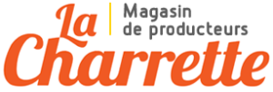Logo la Charrette pour les points de vente d'O3 Agri