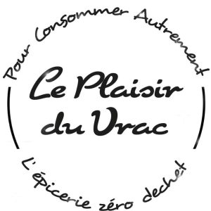 Logo le plaisir du vrac pour les points de vente d'O3 Agri