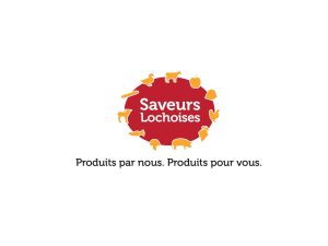 Logo des Saveurs Lochoises pour les points de vente d'O3 Agri