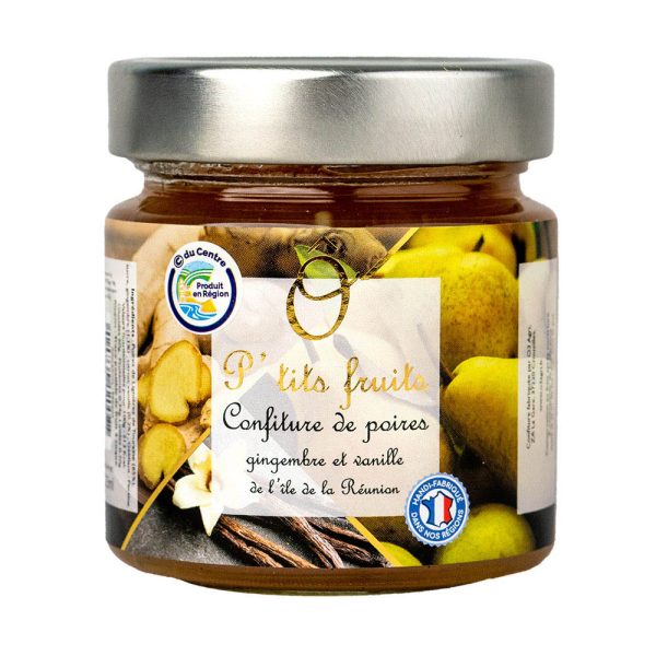 O3 Agri, packshot confiture de poires